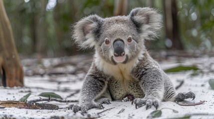 Wall Mural - Koala in the Bush