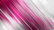 © Drap - abstract magenta and silver are light gray with white the gradient is the surface with templates metal texture soft lines tech diagonal background magenta dark sleek clean modern