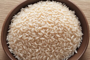 Wall Mural - Uncooked Rice Grains