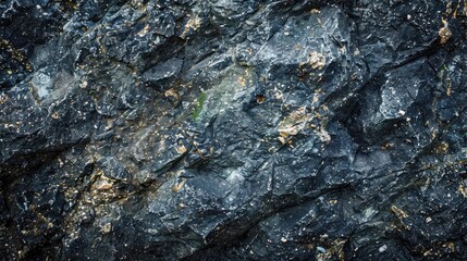 Poster - granite background with stone texture and surface banner