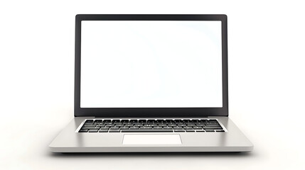 Aufkleber - laptop computer on white background