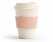 © Lucky_jl - Reusable coffee cup on solid white background, single object
