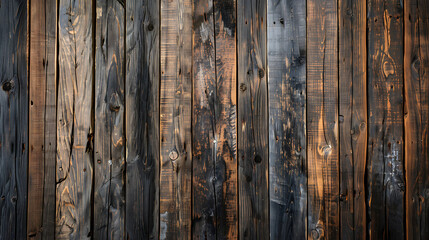 Poster - Old grunge dark textured wooden background,The surface of the old brown wood texture