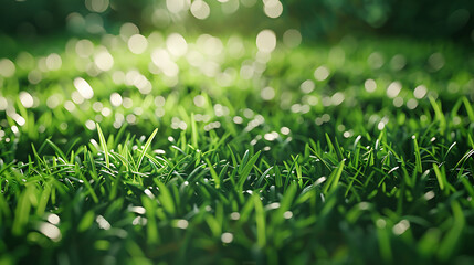 Aufkleber - Artificial grass background
