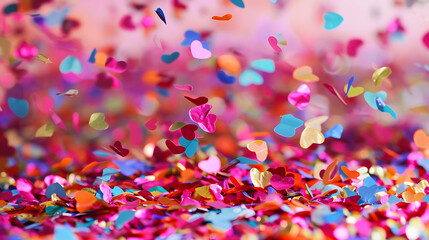 Poster - Colored confetti