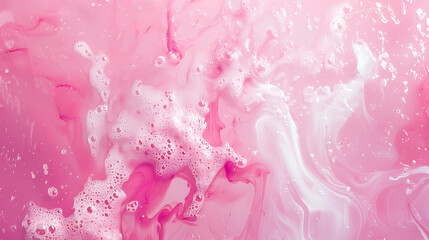 Poster - Pink pastel background