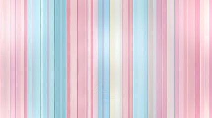 Poster - A soft pastel striped background featuring delicate pink, blue, and cream tones, perfect for a variety of creative projects. 