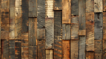 Poster - reclaimed wood Wall Paneling texture