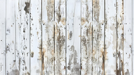 Poster - wood board white old style abstract background objects for furniture.wooden panels is then used.horizontal