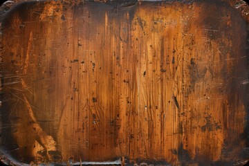 Wall Mural - An evocative image of a vintage, rustic metal