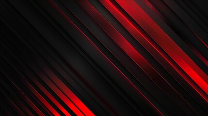 Fototapete - Red and black Abstract background
