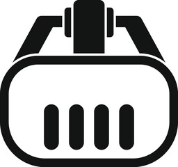 Poster - vr headset with visible sensors is ready for immersive experiences