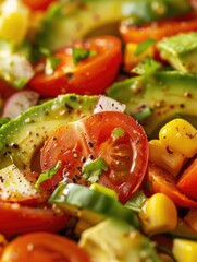 Sticker - Fresh ingredients in a salad bowl