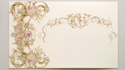 Wall Mural - flower background