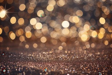 Poster - Glistening background showcasing twinkling and soft illumination