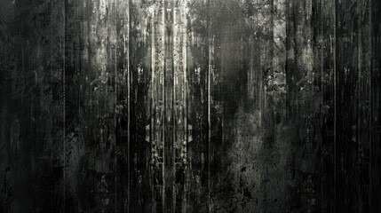 Wall Mural - A serene black and white photograph of a dense forest, great for nature or landscape themes