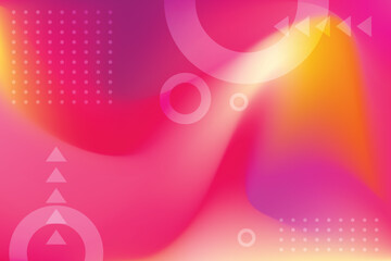 Wall Mural - Modern fluid gradient background with curvy shapes Free Vector