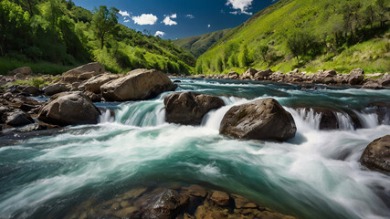 waterfall in the forest