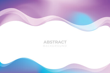 Poster - Modern fluid gradient background with curvy shapes Free Vector