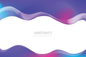 Sticker - Modern fluid gradient background with curvy shapes Free Vector