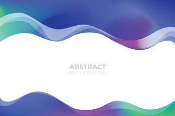 Wall Mural - Modern fluid gradient background with curvy shapes Free Vector