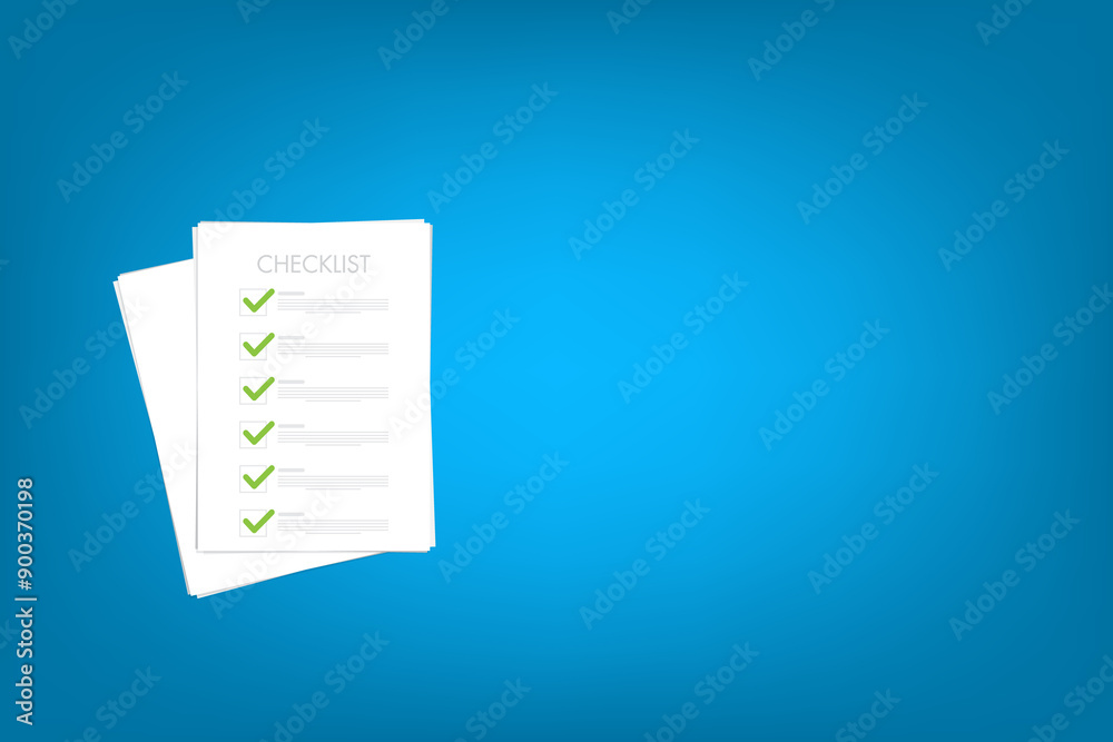 Check List Over Check list document, paper check list and to do list with checkboxes ...