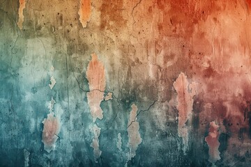 Poster - Retro gradient background showcasing textured patterns