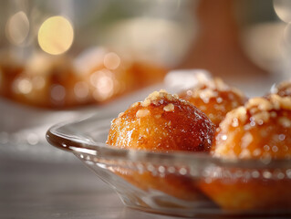 Gulab jamun - popular indian food dish