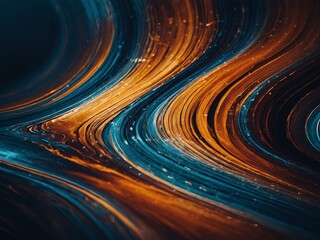 Poster - Smooth flowing abstract backdrop