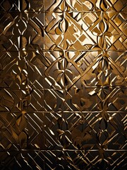 Sophisticated gold wallpaper background with elegant design and texture. High contrast