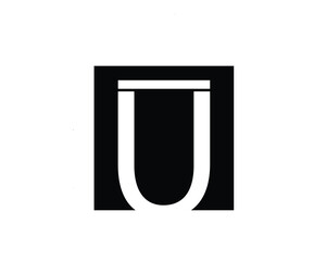 Fototapete - U Logo Design vector.  Branding  for your project.