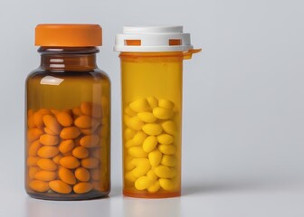 Pill Bottle, concept for Healthcare And Medicine