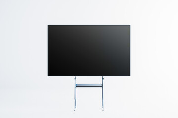 Aufkleber - Blackboard on a Stand in a Modern Room. 3D Rendering