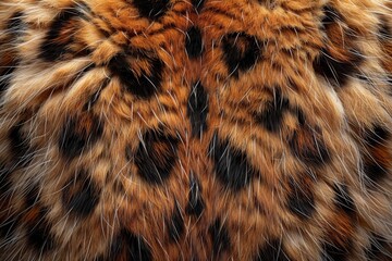 close-up view of an animal fur background, featuring a variety of textures and natural color variati