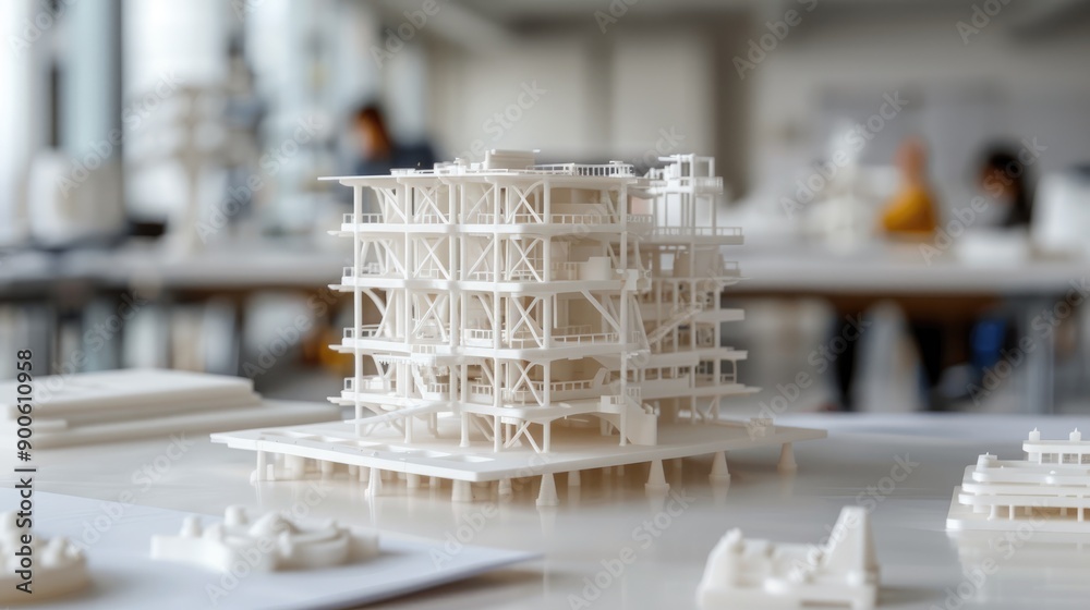 3D printing architects models creating innovative building designs ...