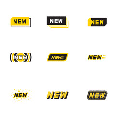 Sticker - Set of new icons for promotion advertising. 