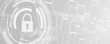 © kras99 - Cyber security and information or network protection. Future cyber technology web services for business and internet project. Vector art.