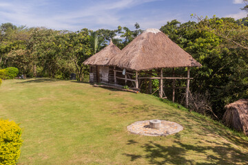 Wall Mural - Ecolodge near lake Kifuruka, Uganda