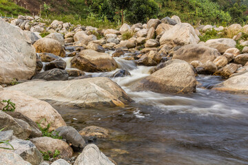 Sticker - Nyamwamba river in Kilembe village, Uganda