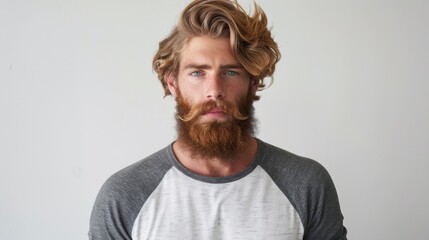 Sticker - The bearded young man