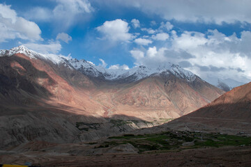 Wall Mural - Nubra Vally in Ladakh, India the scenic view of leh ladahkh