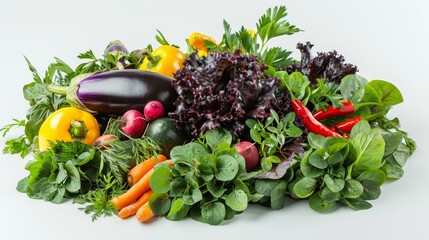 Tomatoes, peppers, eggplant and peppers galore