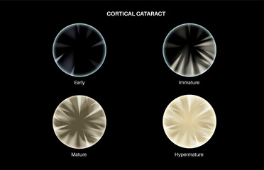 Sticker - Cataract eye disease