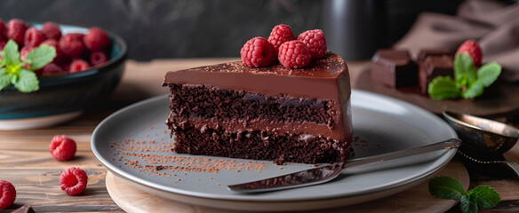 Wall Mural - Chocolate Cake