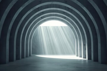 Wall Mural - empty advertise blank advertise frame chic style background in an ultramodern and supernatural scene