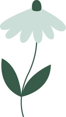 Sticker - Simple Flower Icon