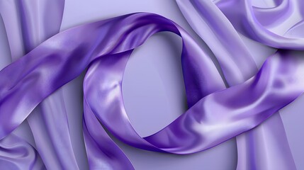Fototapete - Abstract business template pink and purple gradient wave or curved shape isolated on white background