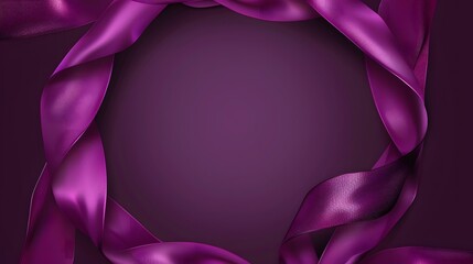 Fototapete - Abstract business template pink and purple gradient wave or curved shape isolated on white background