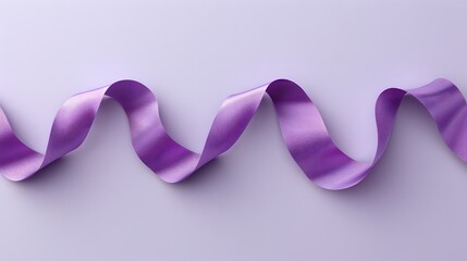 Fototapete - Abstract business template pink and purple gradient wave or curved shape isolated on white background