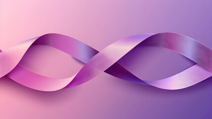 Canvas Print - Abstract business template pink and purple gradient wave or curved shape isolated on white background